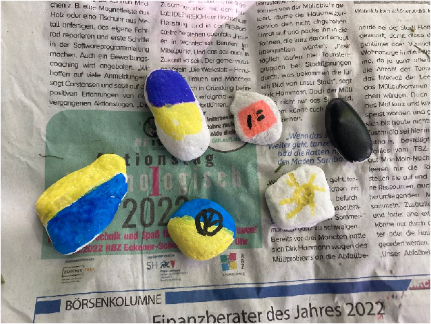 Die Regenbogenschule auf dem Kräutermarkt 2022