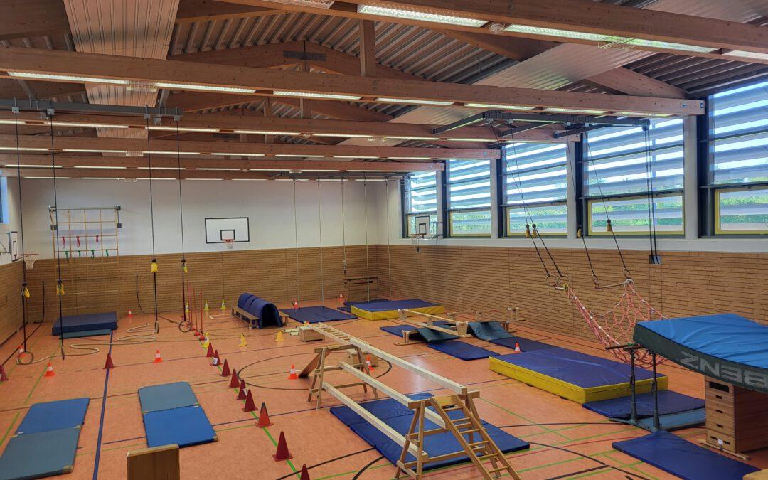 Ganz schön was los in der Turnhalle