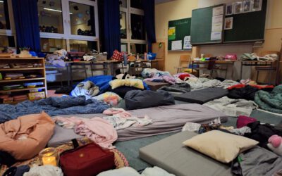 Lesenacht in der Regenbogenschule der 3b und 3c