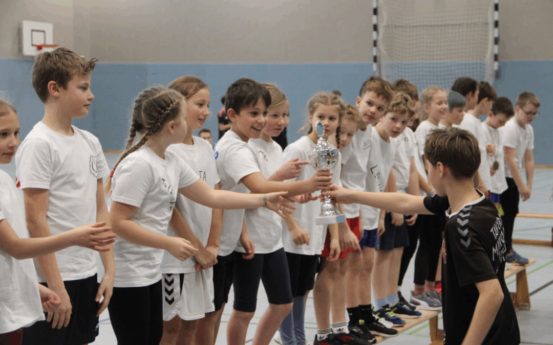 Drei Pokale für unsere Regenbogenschule