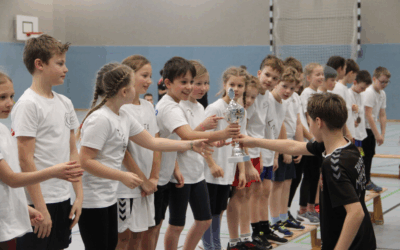 Drei Pokale für unsere Regenbogenschule